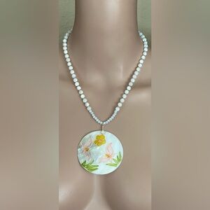 24 inch Mother of Pearl Necklace NWOT